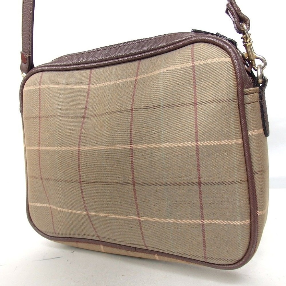 Authentic BURBERRYS Shoulder Bag Canvas Vintage - Picture 2 of 8